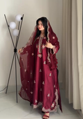 Festive Embroidered 3Pcs Dress
