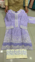 Riwaj embroidered 3 piece