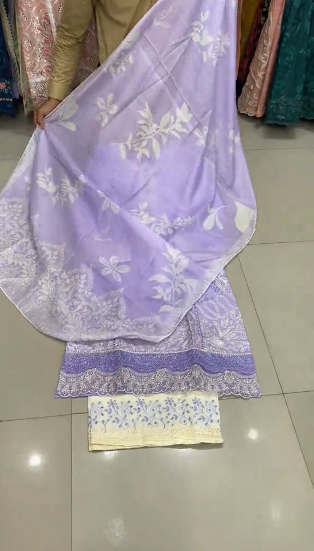 Riwaj embroidered 3 piece