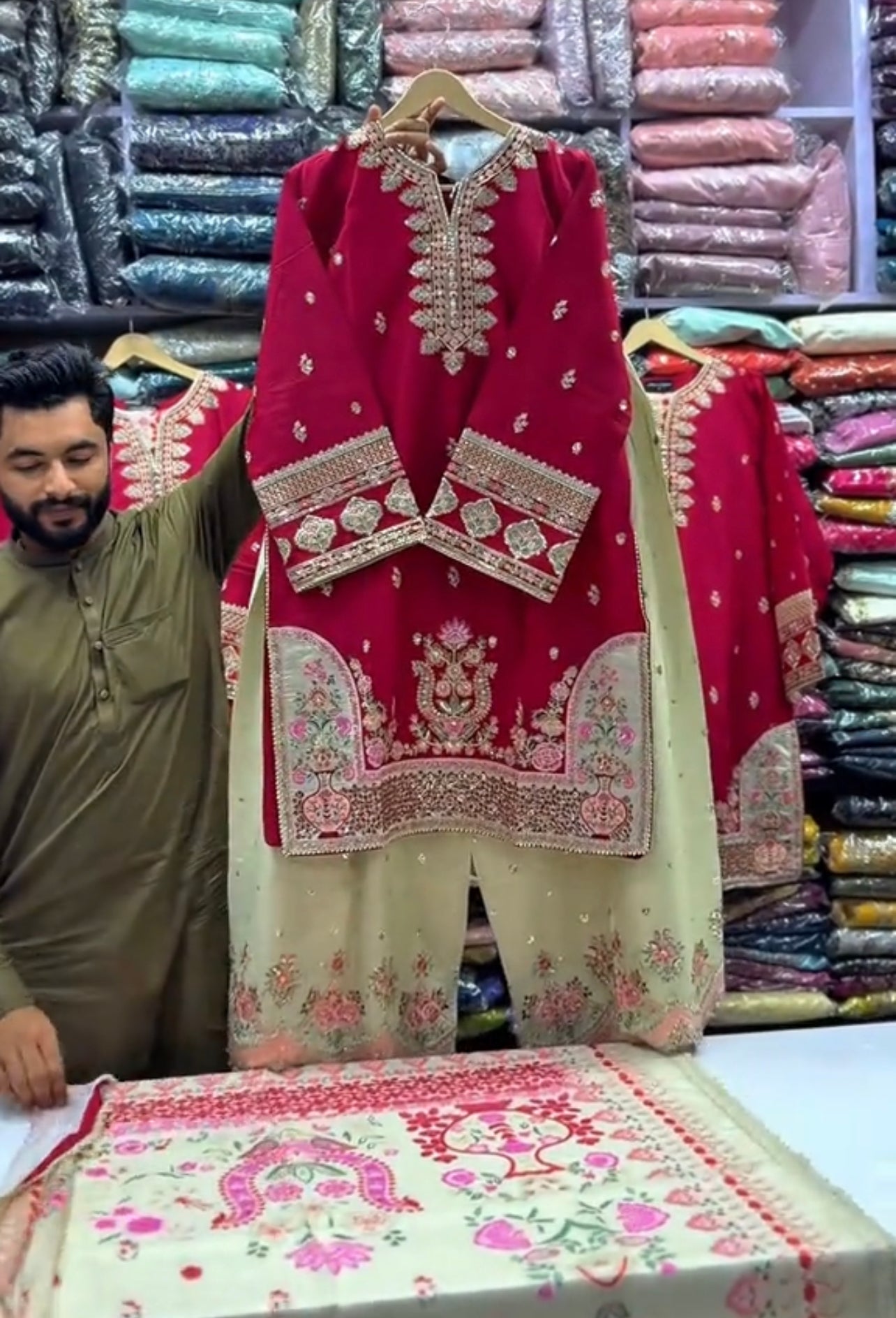 Riwaj Eid 3 Piece Dress