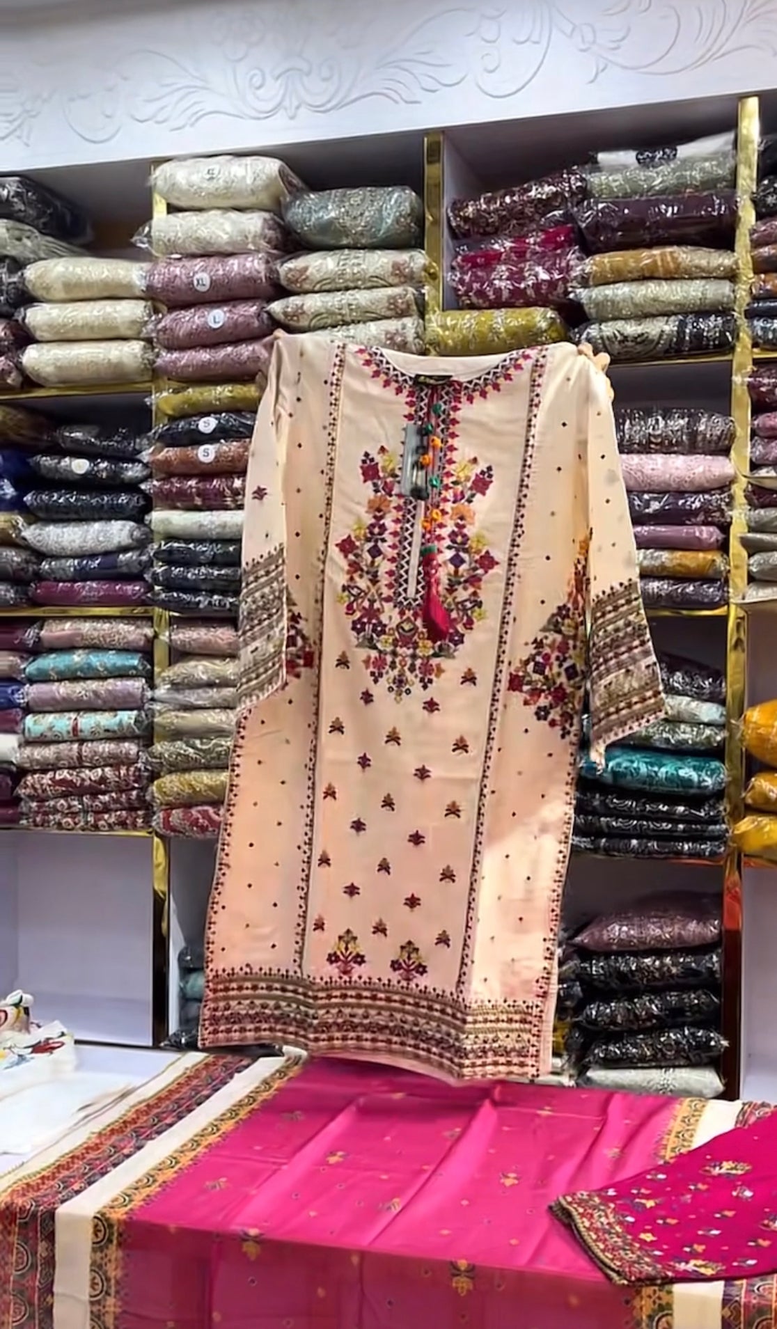 Cultural Embroidered Dress 3 Piece
