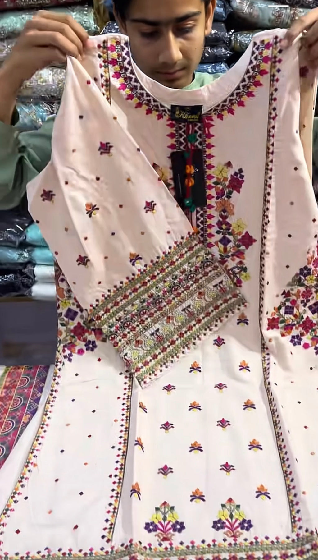 Cultural Embroidered Dress 3 Piece