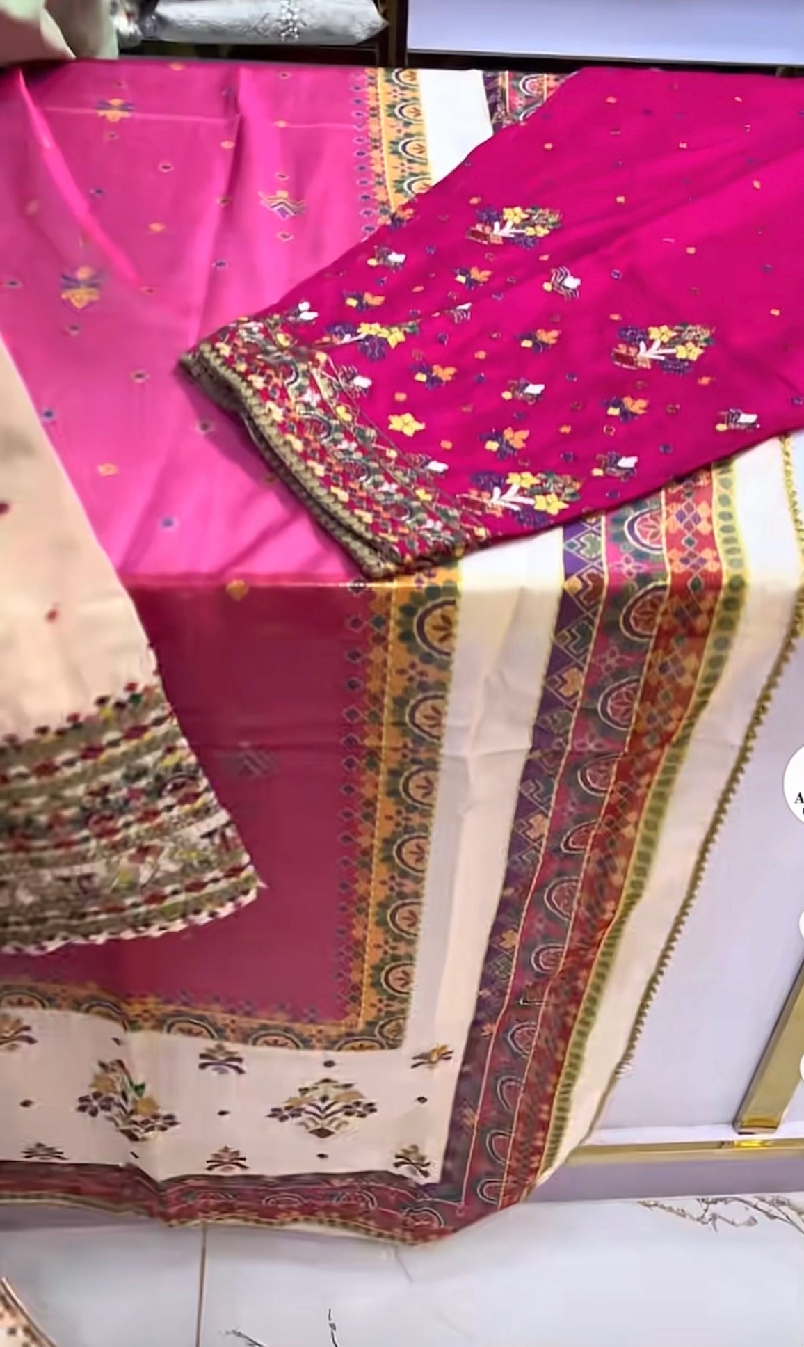 Cultural Embroidered Dress 3 Piece