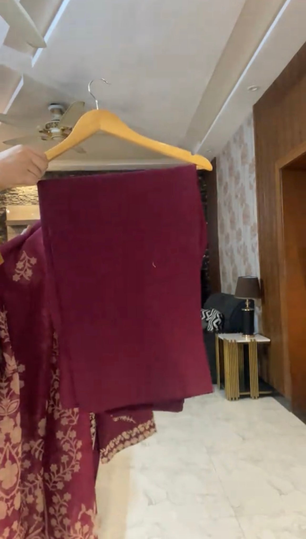 3PCS EMBROIDERED VIBRANT DRESS