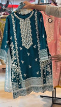 RIWAJ 3PCS EMBROIDERED DRESS