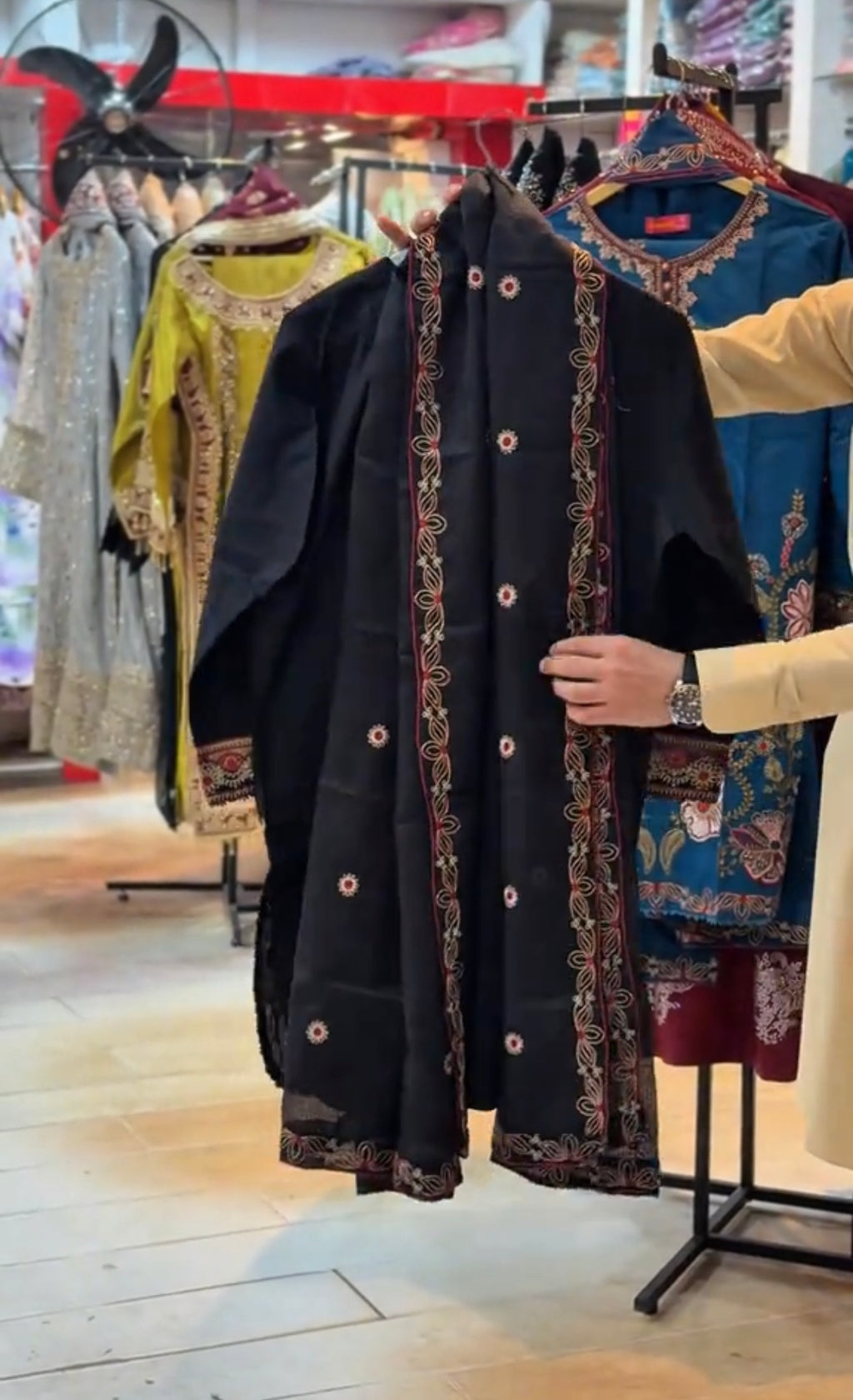 Riwaj Embroidered Eid Stitched 3 Piece