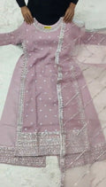 3pca Vibrant Women Stitched Dress