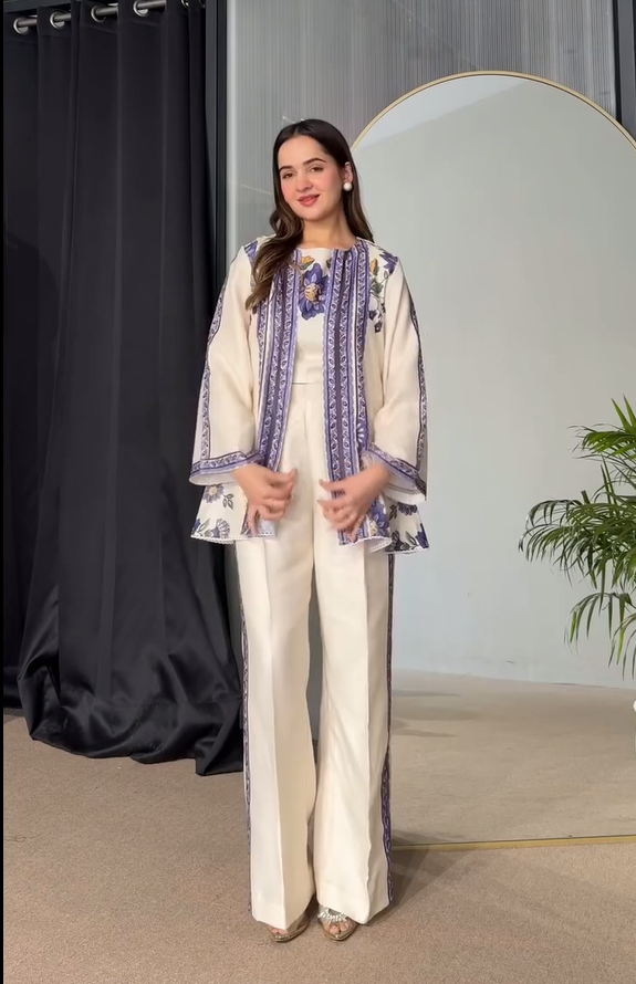 Riwaj Gown 3-Piece Lawn Suit