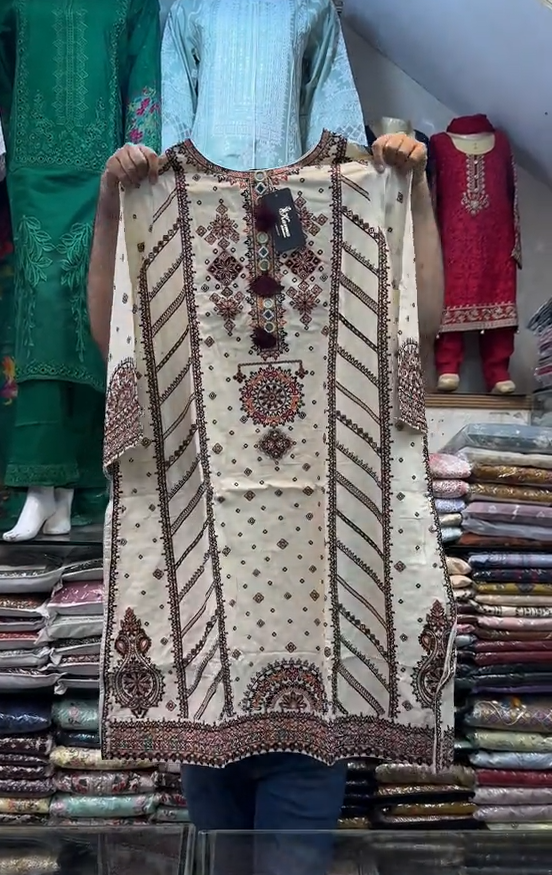 Riwaj Eid 3 Pieces Dress
