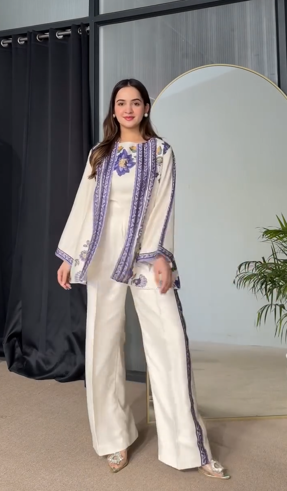 Riwaj Gown 3-Piece Lawn Suit