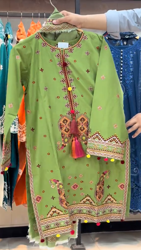 Summer Cultural 3Pcs Dress