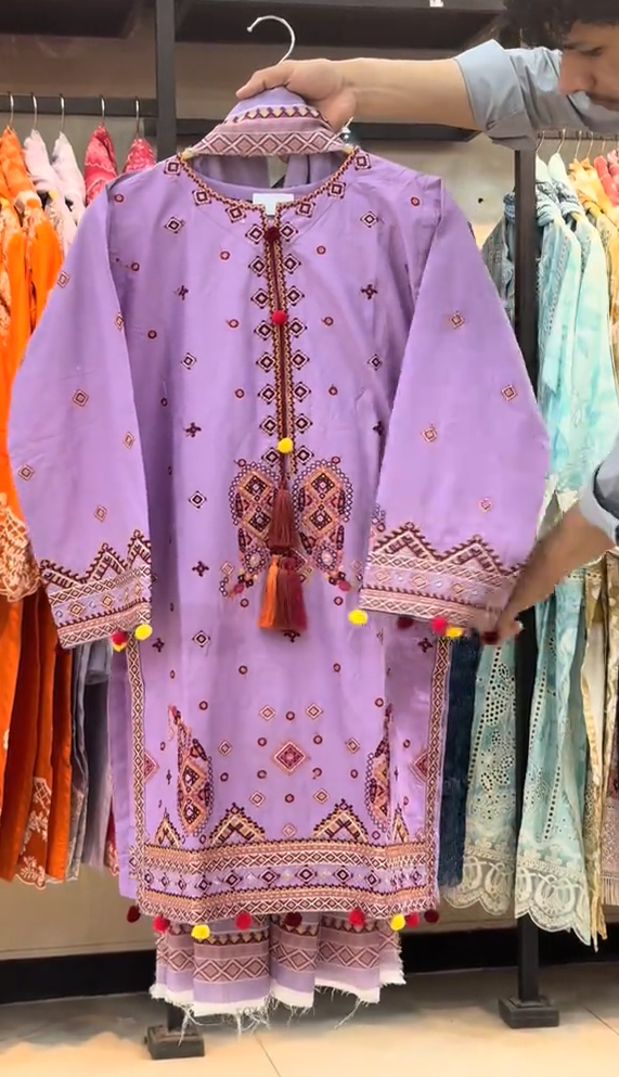 Summer Cultural 3Pcs Dress